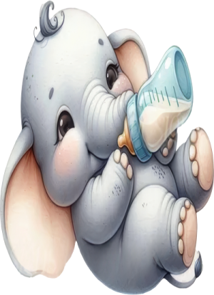 Chú Voi Con PNG (9)