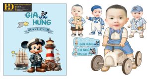 Combo Sinh Nhật - Chibi Sinh Nhật 12