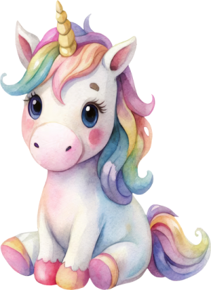 Con Ngựa 1 Sừng PNG (16)