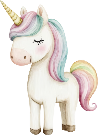 Con Ngựa 1 Sừng PNG (6)