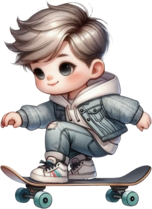 Em Bé Lướt Ván PNG (13)