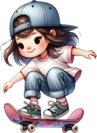 Em Bé Lướt Ván PNG (14)