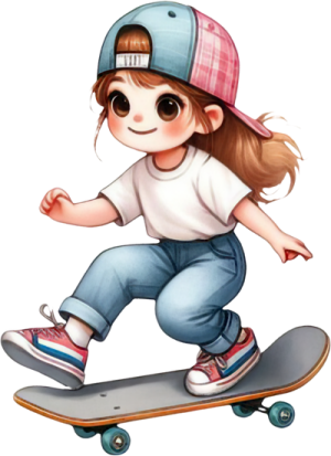 Em Bé Lướt Ván PNG (16)