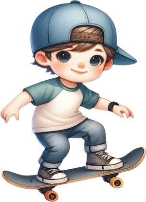 Em Bé Lướt Ván PNG (18)