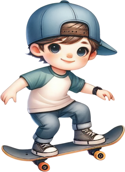 Em Bé Lướt Ván PNG (18)