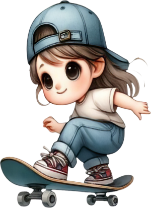 Em Bé Lướt Ván PNG (19)