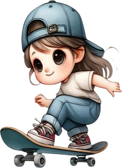 Em Bé Lướt Ván PNG (19)