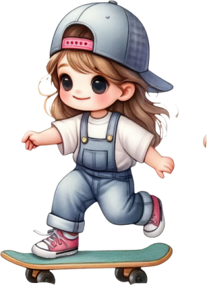 Em Bé Lướt Ván PNG (2)