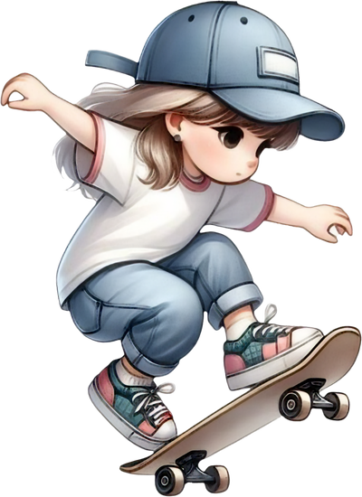 Em Bé Lướt Ván PNG (5)