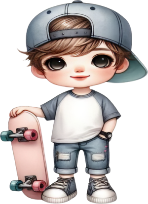 Em Bé Lướt Ván PNG (8)