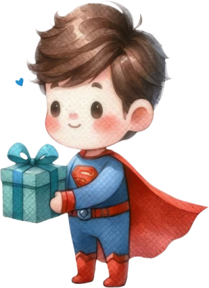 Em Bé Siêu Nhân - Super Man PNG (11)