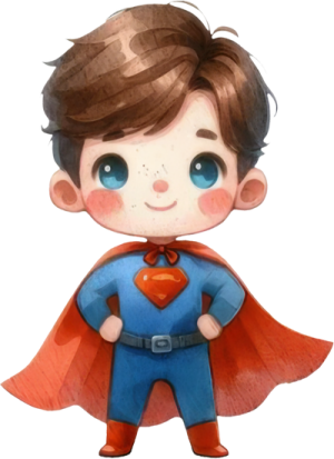 Em Bé Siêu Nhân - Super Man PNG (16)