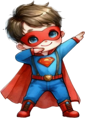 Em Bé Siêu Nhân - Super Man PNG (17)