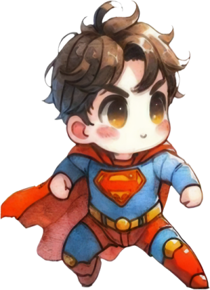 Em Bé Siêu Nhân - Super Man PNG (19)