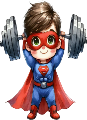 Em Bé Siêu Nhân - Super Man PNG (22)