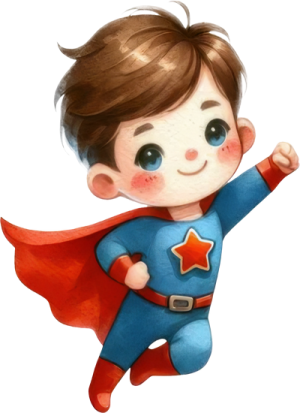 Em Bé Siêu Nhân - Super Man PNG (5)