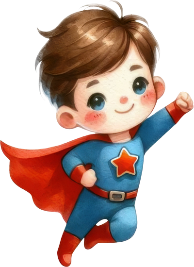 Em Bé Siêu Nhân - Super Man PNG (5)