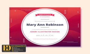 Giấy Chứng Nhận, Bằng Khen, Certificate (100)