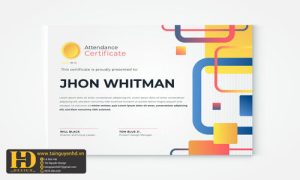 Giấy Chứng Nhận, Bằng Khen, Certificate (106)