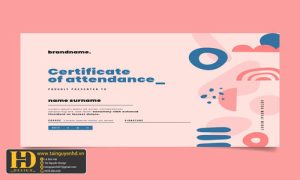 Giấy Chứng Nhận, Bằng Khen, Certificate (107)