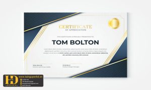 Giấy Chứng Nhận, Bằng Khen, Certificate (108)