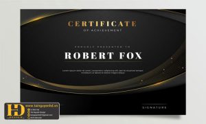 Giấy Chứng Nhận, Bằng Khen, Certificate (142)