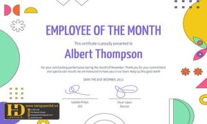 Giấy Chứng Nhận, Bằng Khen, Certificate (169)