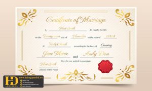 Giấy Chứng Nhận, Bằng Khen, Certificate (176)