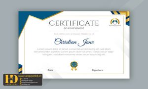 Giấy Chứng Nhận, Bằng Khen, Certificate (207)