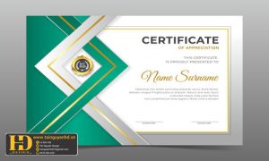 Giấy Chứng Nhận, Bằng Khen, Certificate (214)