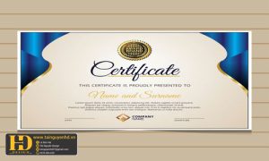 Giấy Chứng Nhận, Bằng Khen, Certificate (223)