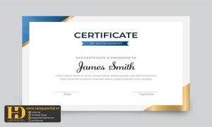 Giấy Chứng Nhận, Bằng Khen, Certificate (231)