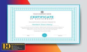 Giấy Chứng Nhận, Bằng Khen, Certificate (235)