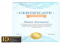 Giấy Chứng Nhận, Bằng Khen, Certificate (240)