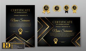 Giấy Chứng Nhận, Bằng Khen, Certificate (241)