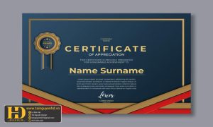 Giấy Chứng Nhận, Bằng Khen, Certificate (243)