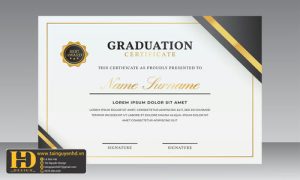 Giấy Chứng Nhận, Bằng Khen, Certificate (28)