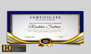 Giấy Chứng Nhận, Bằng Khen, Certificate (33)