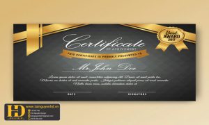 Giấy Chứng Nhận, Bằng Khen, Certificate (54)