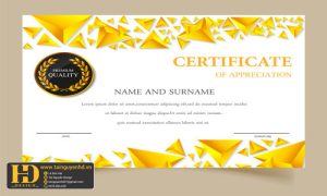 Giấy Chứng Nhận, Bằng Khen, Certificate (62)