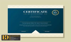 Giấy Chứng Nhận, Bằng Khen, Certificate (64)