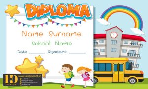 Giấy Chứng Nhận, Bằng Khen, Certificate (73)