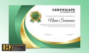 Giấy Chứng Nhận, Bằng Khen, Certificate (8)