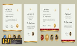 Giấy Chứng Nhận, Bằng Khen, Certificate (85)