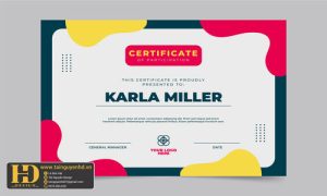 Giấy Chứng Nhận, Bằng Khen, Certificate (98)