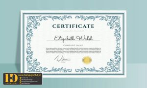 Giấy Chứng Nhận, Bằng Khen, Certificate (99)