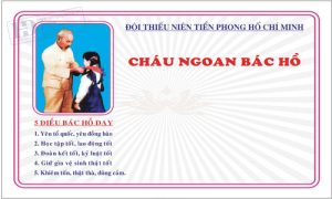 Giấy Khen Cháu Ngoan Bác Hồ