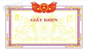 Giấy Khen Học Sinh