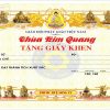 Giấy Khen Hội Phật Giáo