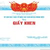 Giấy Khen Ủy Ban MTTQ